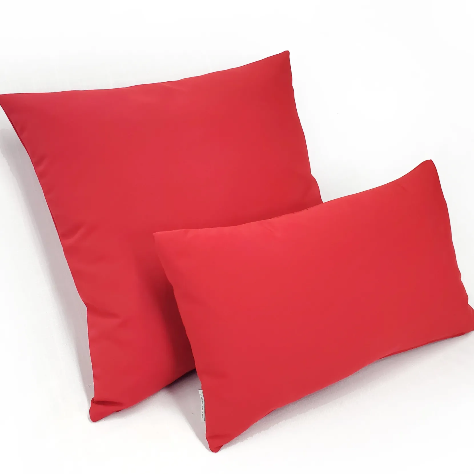 Sunbrella Jockey Red Outdoor Pillow 12x19