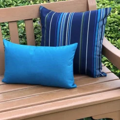 Sunbrella Stanton Lagoon 20x20 Outdoor Pillow