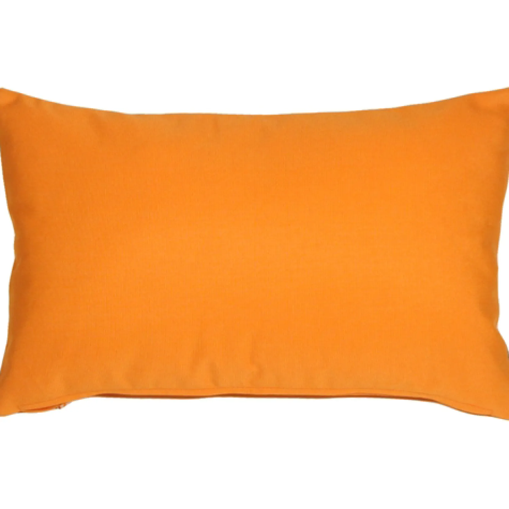 Sunbrella Tangerine Orange 12x19 Outdoor Pillow