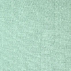 Tuscany Linen Aqua Green Throw Pillow 12x19
