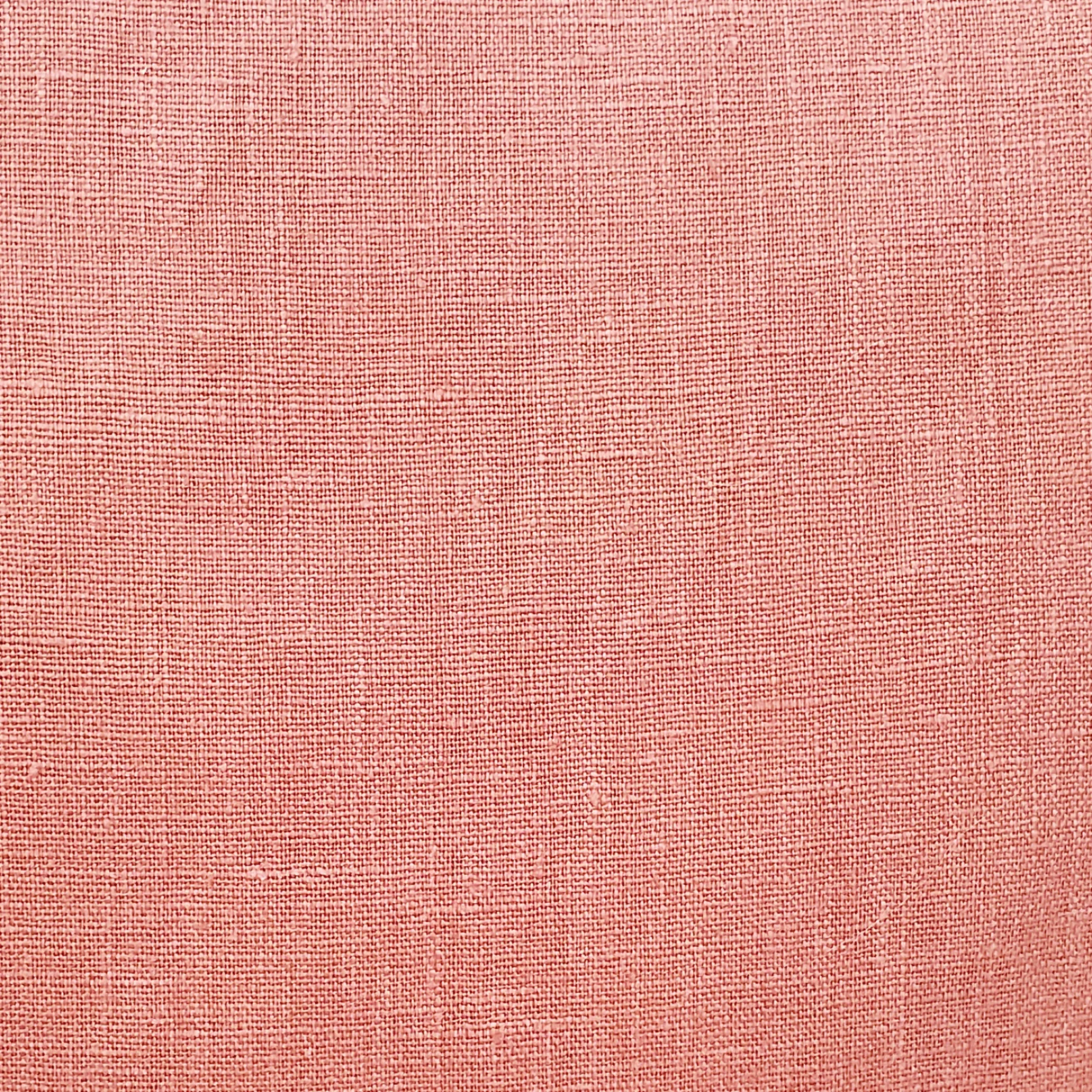 Tuscany Linen Deep Blush Throw Pillow 17x17