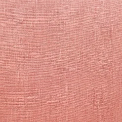 Tuscany Linen Deep Blush Throw Pillow 12x19