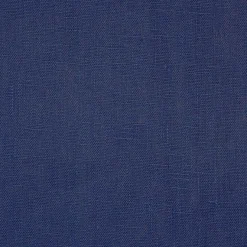 Tuscany Linen Indigo Blue Throw Pillow 20x20