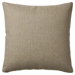 Tuscany Linen Natural Throw Pillow 17x17