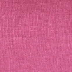 Tuscany Linen Orchid Pink Throw Pillow 17x17
