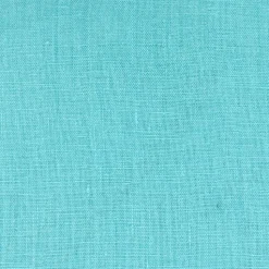 Tuscany Linen Turquoise Throw Pillow 12x19