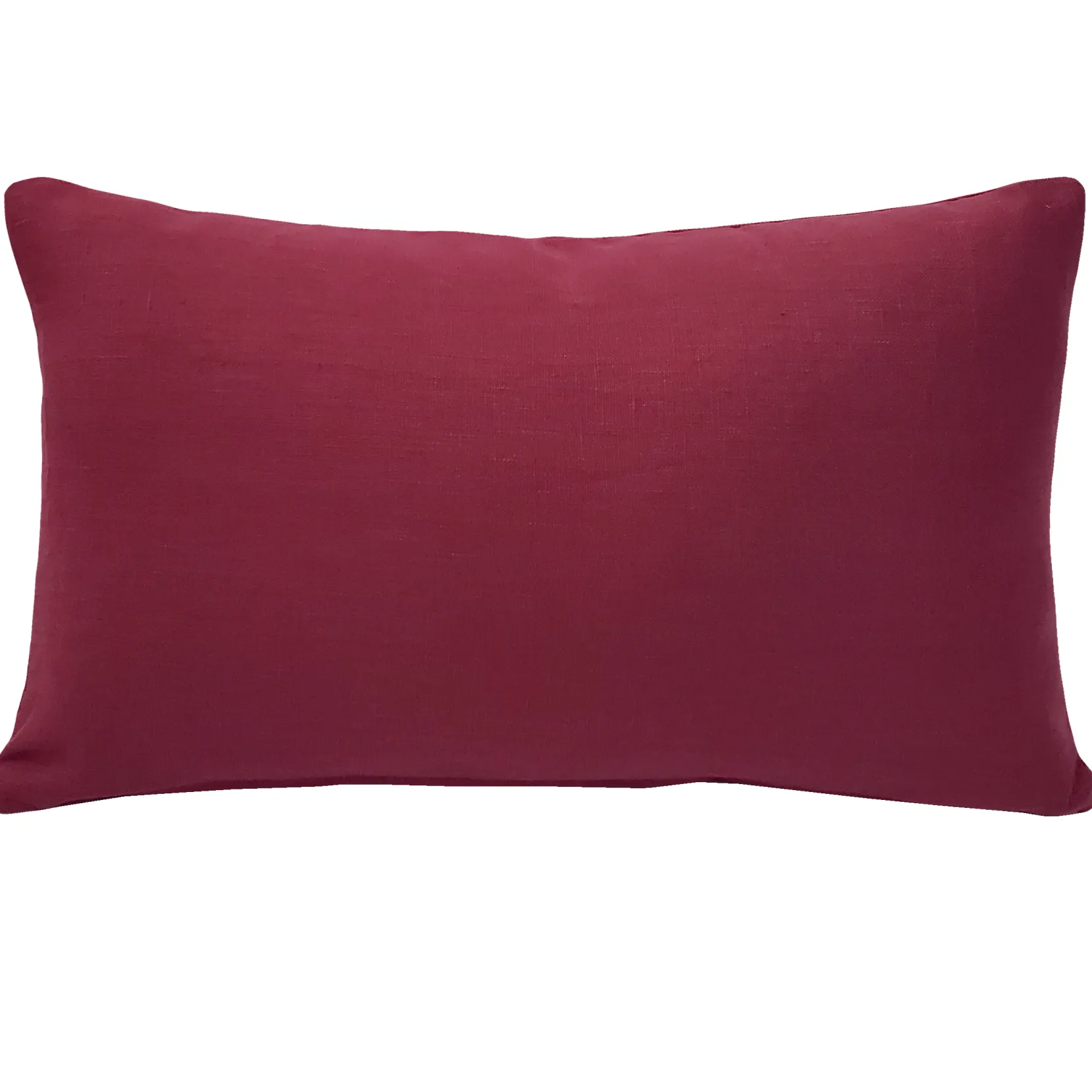 Tuscany Linen Wine Throw Pillow 12x19
