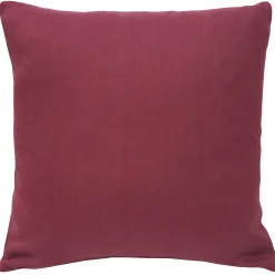 Tuscany Linen Wine Throw Pillow 17x17