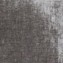Venetian Velvet Cloud Gray Throw Pillow 17x17