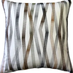 Wandering Lines Forest Grove Throw Pillow 19x19