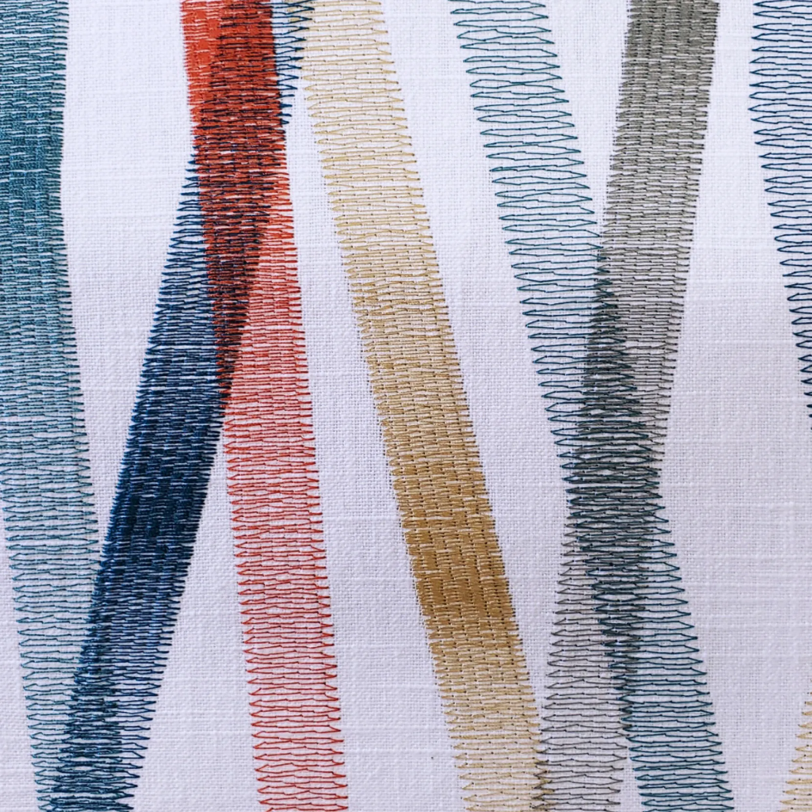 Wandering Lines Ocean Coast Throw Pillow 14x24