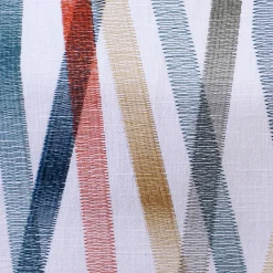 Wandering Lines Ocean Coast Throw Pillow 19x19