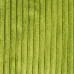 Wide Wale Corduroy 22x22 Green Throw Pillow