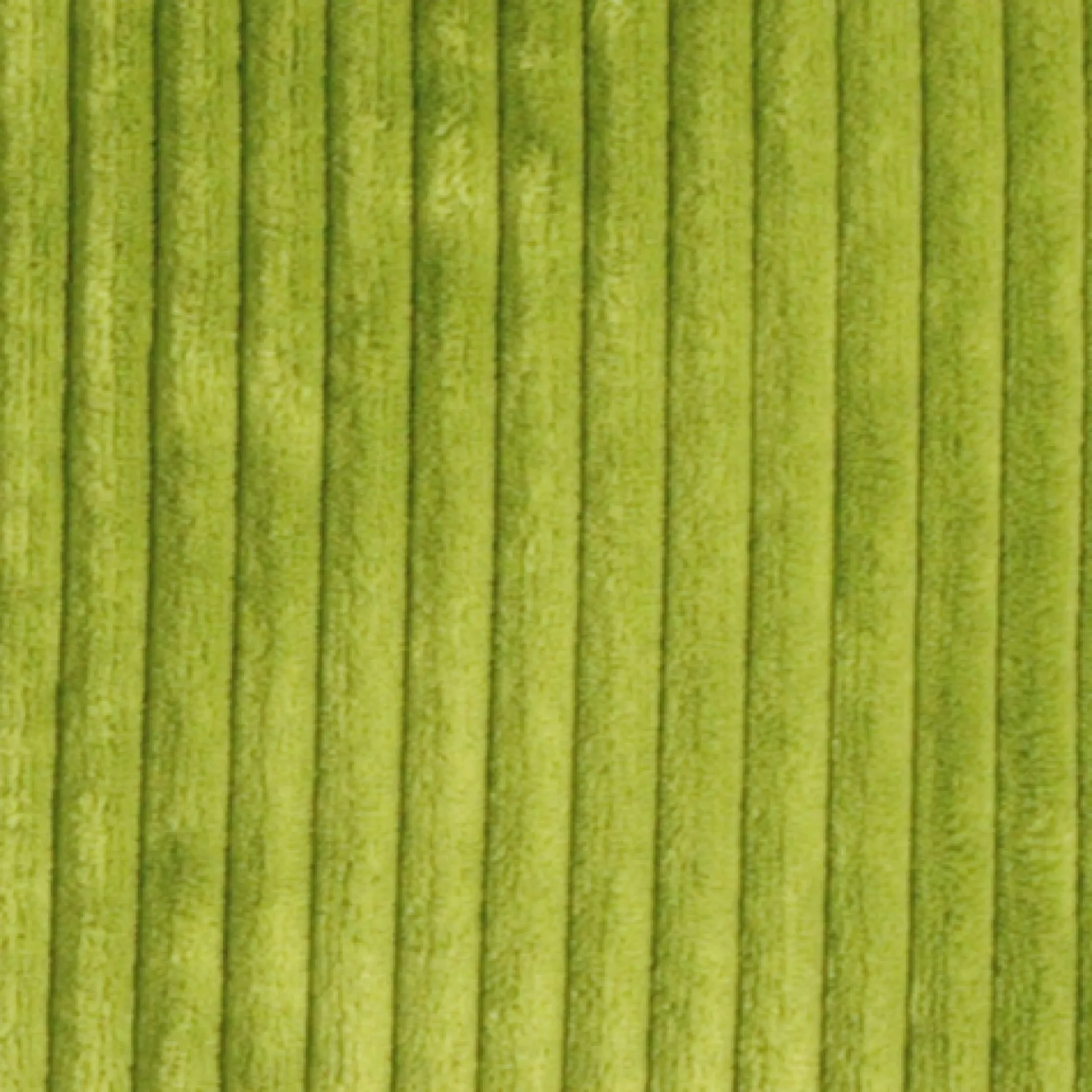 Wide Wale Corduroy 22x22 Green Throw Pillow