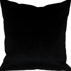Winter Flock Black and White Throw Pillow 20x20